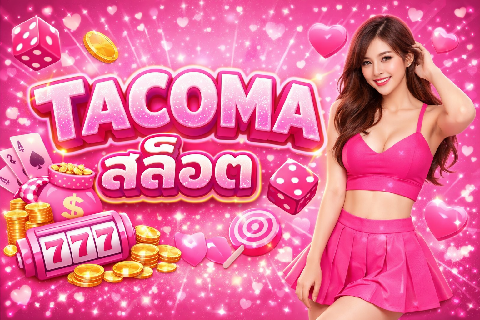 TACOMA สล็อต เว็บตรงสายปั่นตัวจริง แตกง่าย ระบบลื่น เล่นมันส์ทุกค่าย